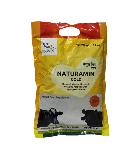 Naturamin Gold - Animal Nutrition & Feed Supplement for Ruminants