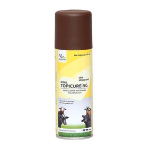Veterinary wound spray - Topicure SG spray for Mouth Ulcers in Animals.